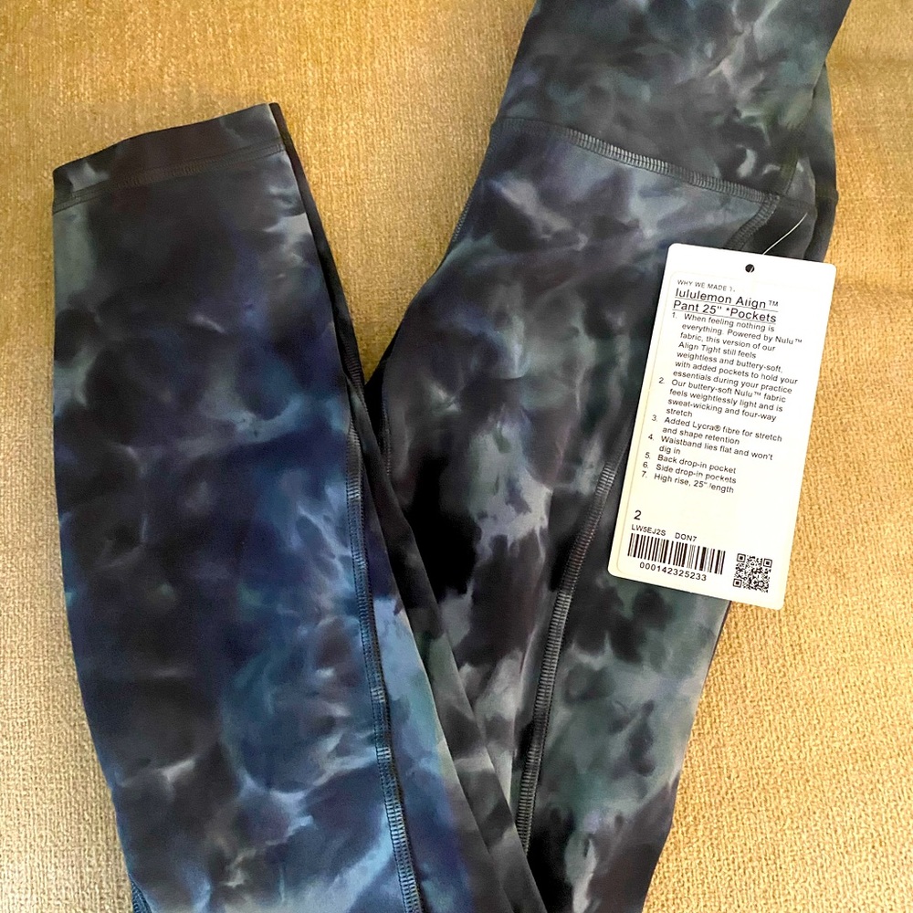 Lululemon Align Pant 25” *Pockets w/Tag